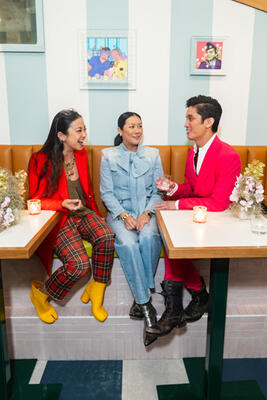 Noz Nozawa, Alicia Cheung and Kevin Pong