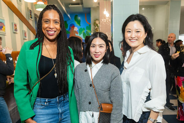 Kelly Finley, Mimi Chan and Catherine Kwong