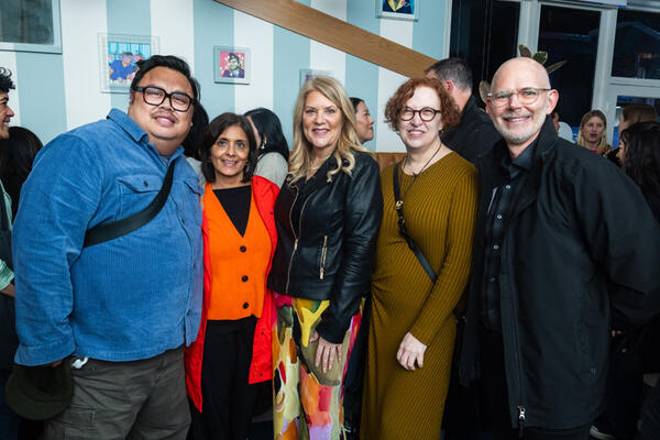 Jon de la Cruz, Seema Krish, Robin Merwin, Beverly Renskers and Eric Hughes