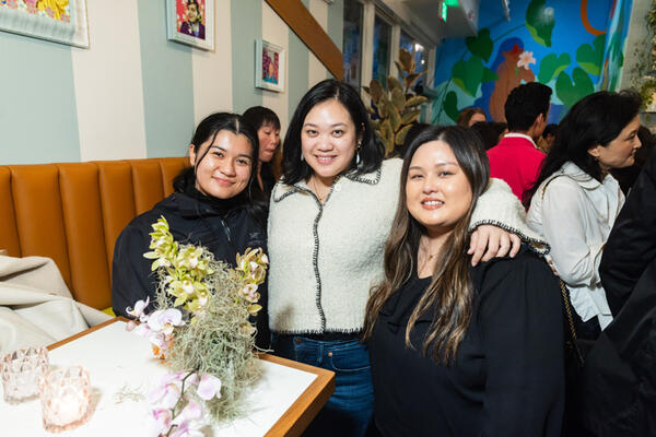 Sylvie Luong, Devina Wono and Daniella Siu