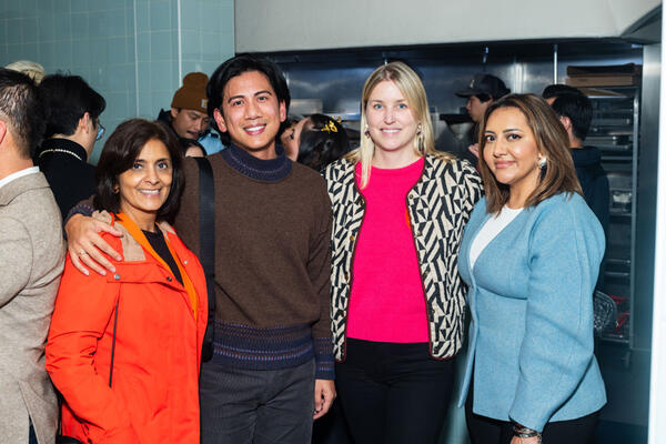 Seema Krish, Alexander Bie, Jessica Herzog and Aman Athwal