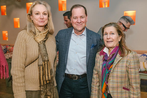 Anne Fairfax, Cary Kravet and Carol Swift