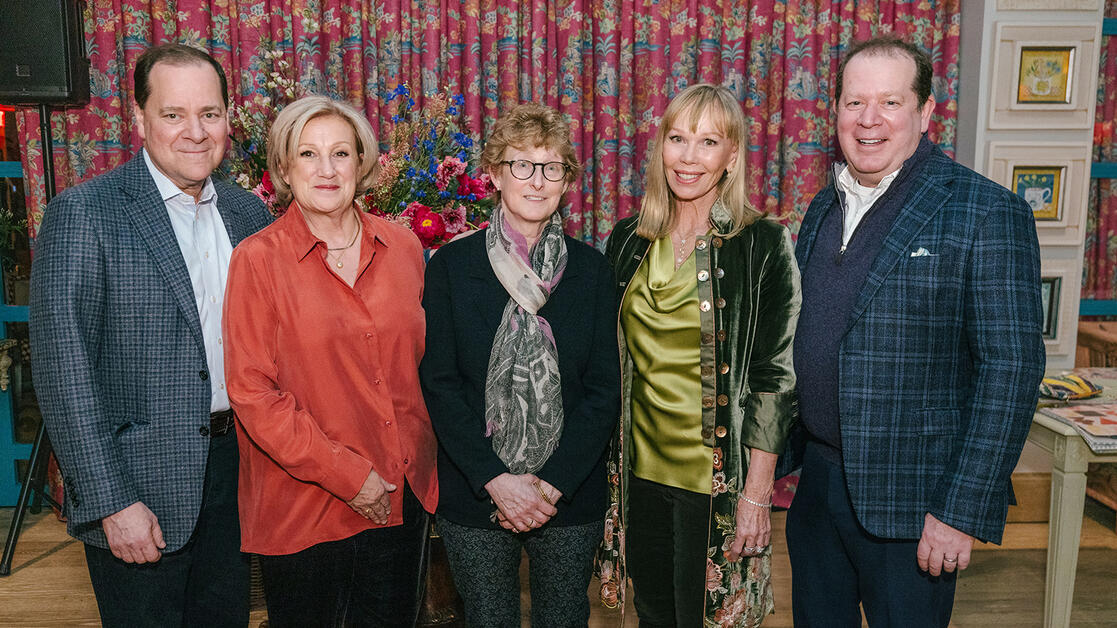 Kravet hosts GP & J Baker celebration of new collaboration with Kit Kemp