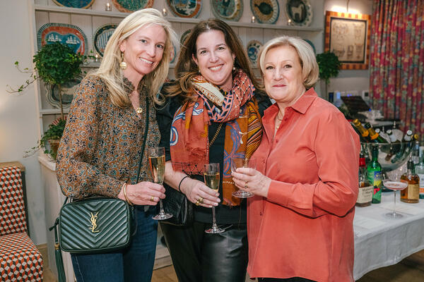 Elena Phillips, Fiona Leonard and Ann Grafton