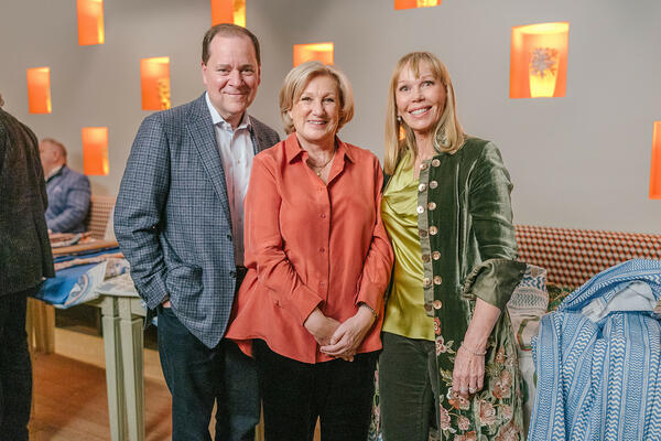 Cary Kravet, Ann Grafton and Kit Kemp