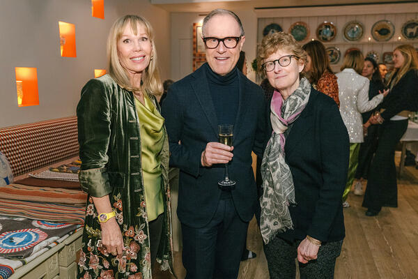 Kit Kemp, Craig Markham and Lisa Kravet