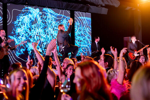 Attendees enjoyed live music and dancing at the C.Next Designers after-party with Bauteam